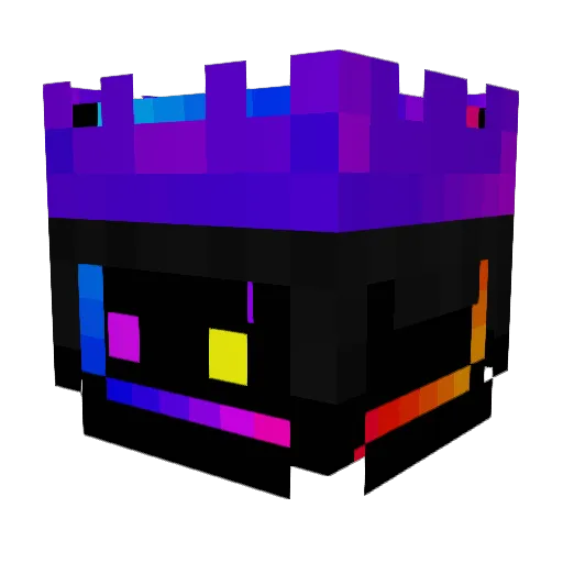 mirzo13 Minecraft avatar head, 3D render