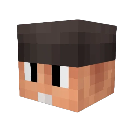 misaac121 Minecraft avatar head, 3D render