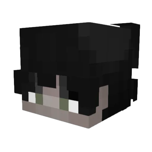 misandwich Minecraft avatar head, 3D render