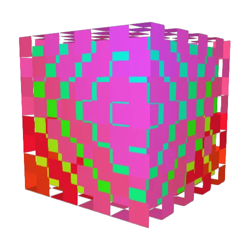 misca6 Minecraft avatar head, 3D render