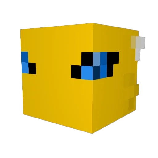 mischeif33 Minecraft avatar head, 3D render