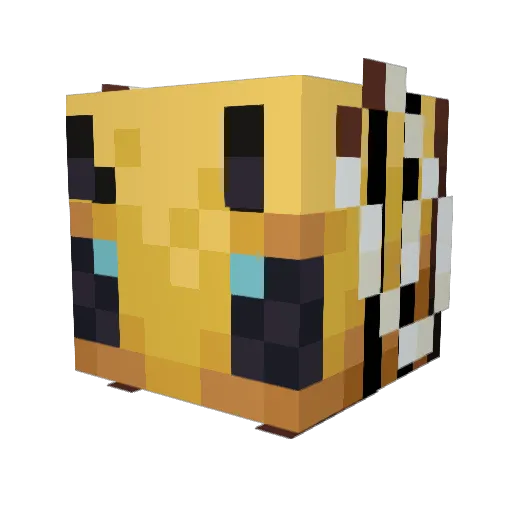 miscues Minecraft avatar head, 3D render