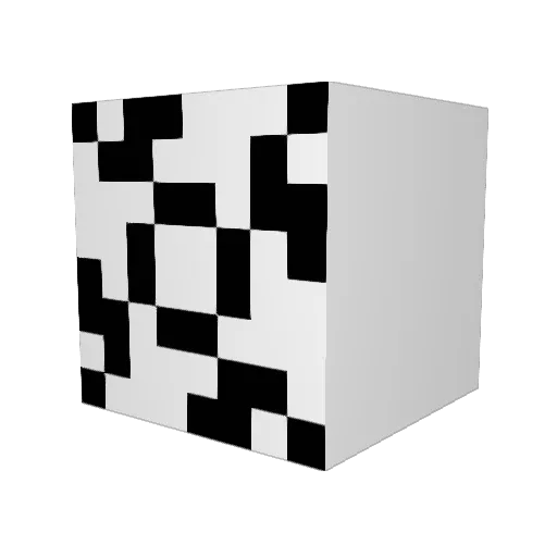 misdescription Minecraft avatar head, 3D render