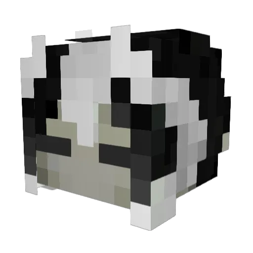 misericordya Minecraft avatar head, 3D render