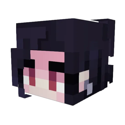 misha666__ Minecraft avatar head, 3D render