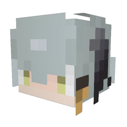 misha_1984 Minecraft avatar head, 3D render