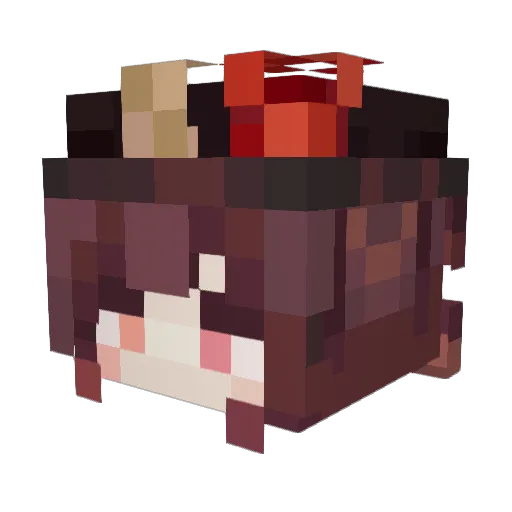 misha_pro_vip Minecraft avatar head, 3D render