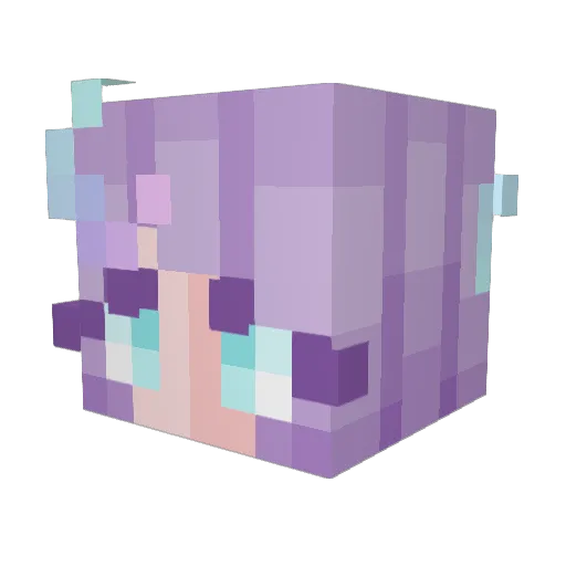 mishca94 Minecraft avatar head, 3D render