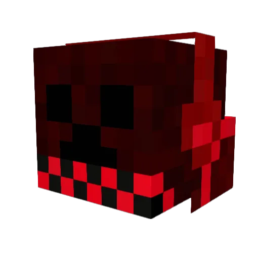 mishin013 Minecraft avatar head, 3D render