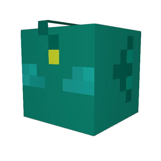 miskamooska Minecraft avatar head, 3D render