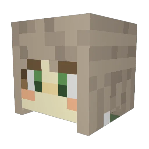 misozuke994 Minecraft avatar head, 3D render