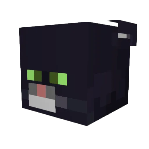misqdo Minecraft avatar head, 3D render