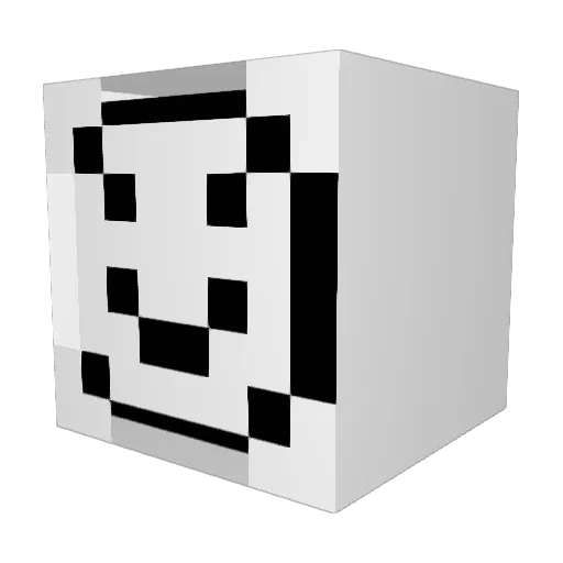 miss1247 Minecraft avatar head, 3D render