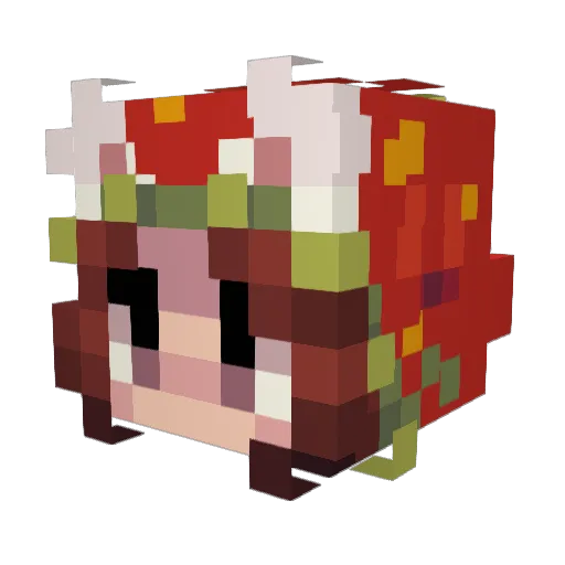 miss_paulson Minecraft avatar head, 3D render