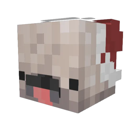 missfortune11 Minecraft avatar head, 3D render