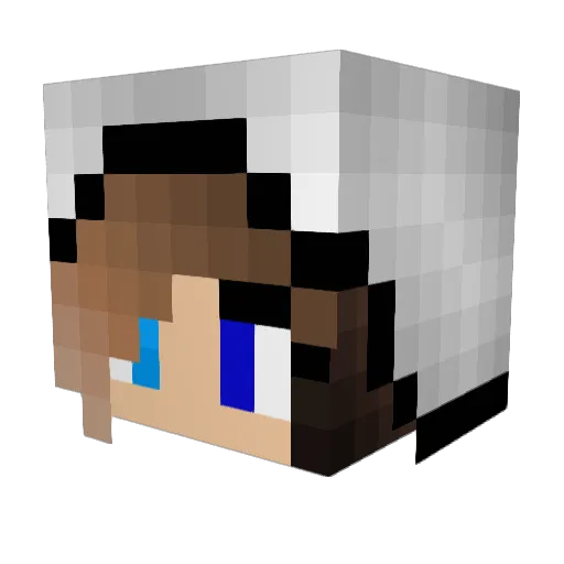 missgail02 Minecraft avatar head, 3D render