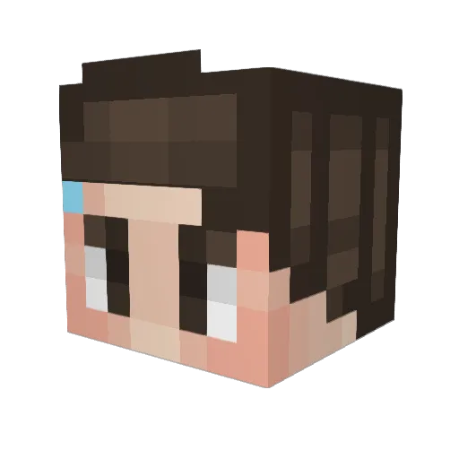 missileman12 Minecraft avatar head, 3D render