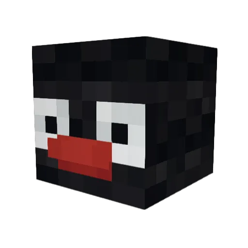 missing_teemo Minecraft avatar head, 3D render