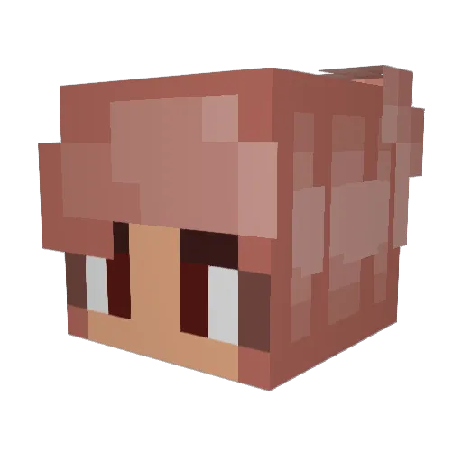 missjaysus Minecraft avatar head, 3D render