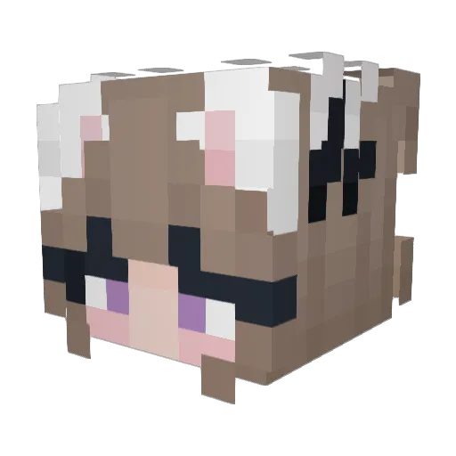 misskeisha1 Minecraft avatar head, 3D render