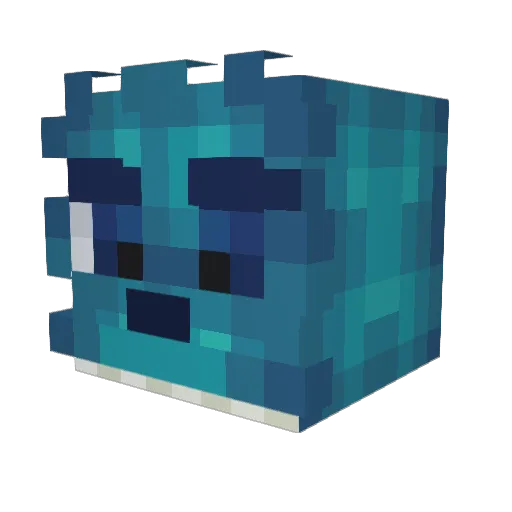 misslabby Minecraft avatar head, 3D render