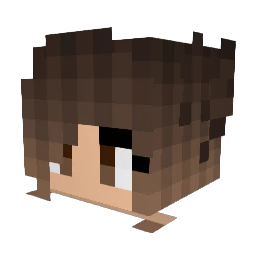 missymiss4 Minecraft avatar head, 3D render
