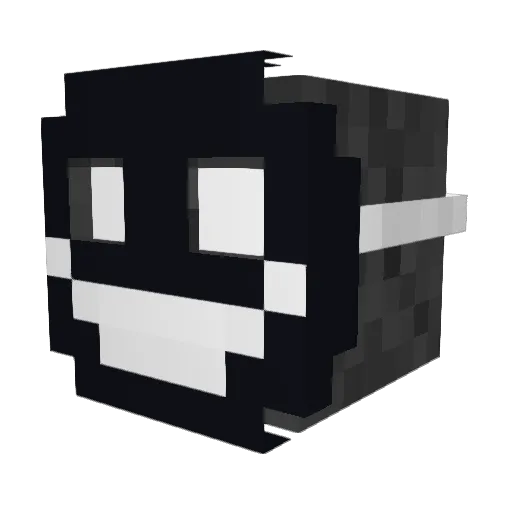 misterMRP Minecraft avatar head, 3D render