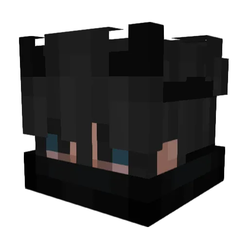 mister_0ff Minecraft avatar head, 3D render