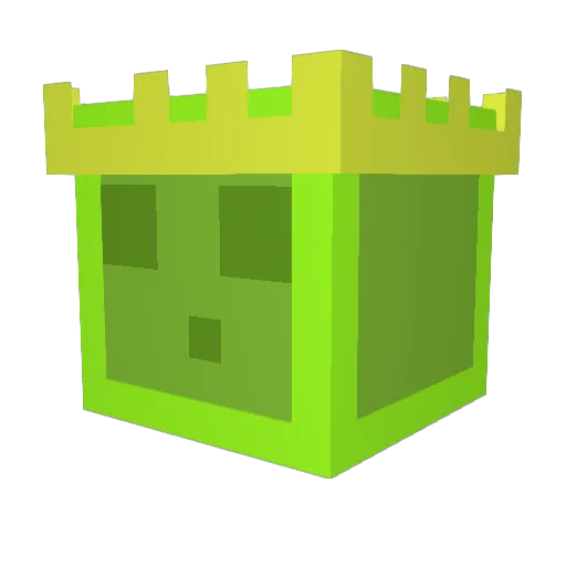 mister_p233 Minecraft avatar head, 3D render