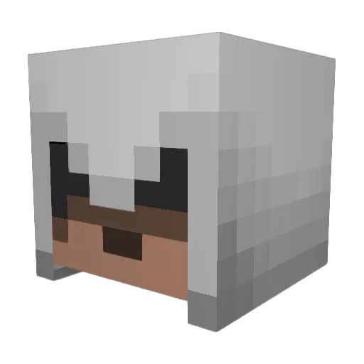 misteratu8 Minecraft avatar head, 3D render