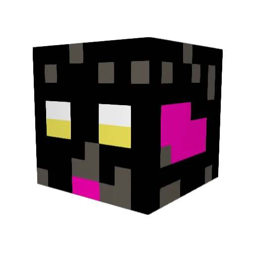 misterdres78 Minecraft avatar head, 3D render