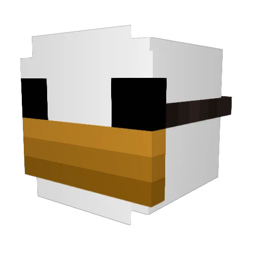 misterx29290 Minecraft avatar head, 3D render