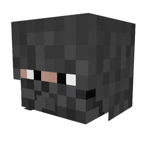 mistige_mits2 Minecraft avatar head, 3D render