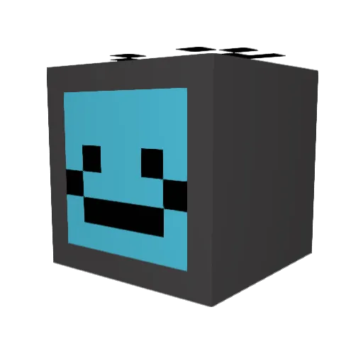 mistyspleen Minecraft avatar head, 3D render