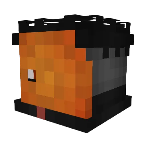 miszteleleTTV Minecraft avatar head, 3D render