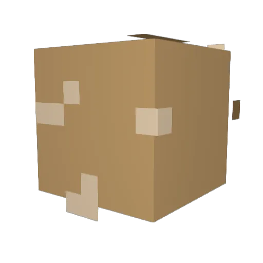 mitchol Minecraft avatar head, 3D render