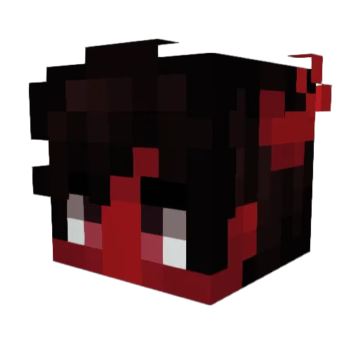 mithicalmoron Minecraft avatar head, 3D render