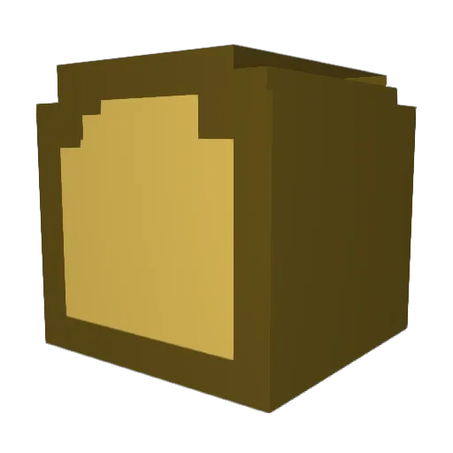 mittz_ Minecraft avatar head, 3D render