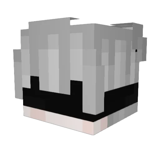 mitubati567 Minecraft avatar head, 3D render