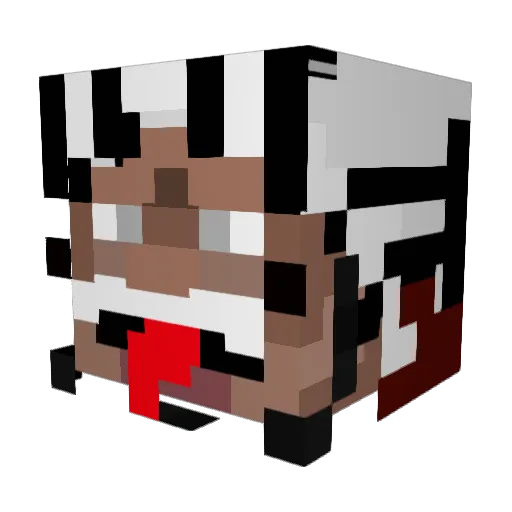 miv21 Minecraft avatar head, 3D render