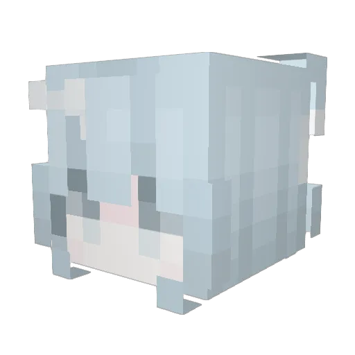 mivaaaaaa Minecraft avatar head, 3D render