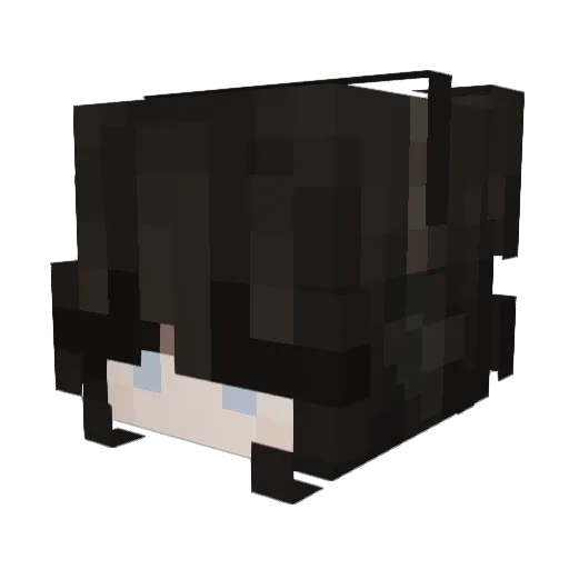 miventuslarvis Minecraft avatar head, 3D render