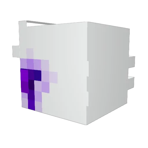 mivu07 Minecraft avatar head, 3D render