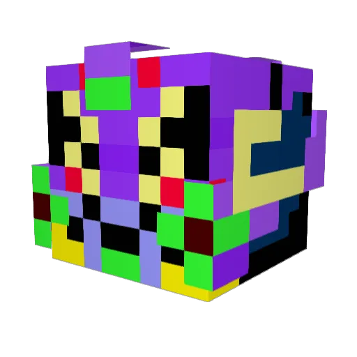 miwamiwa418 Minecraft avatar head, 3D render