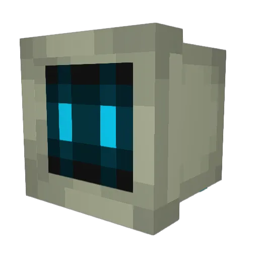 mixeleven Minecraft avatar head, 3D render