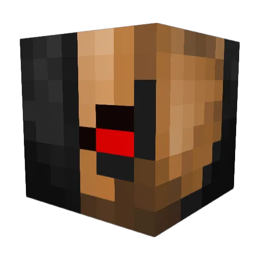 mixloop17 Minecraft avatar head, 3D render