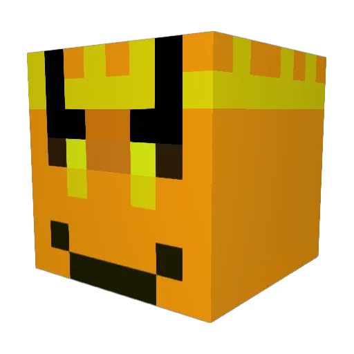 mixman234 Minecraft avatar head, 3D render