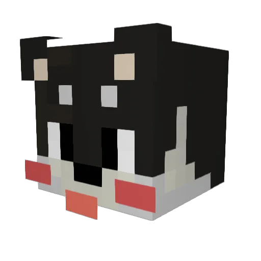 miya_0221 Minecraft avatar head, 3D render