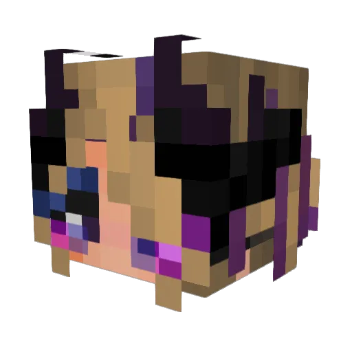 miyo951 Minecraft avatar head, 3D render