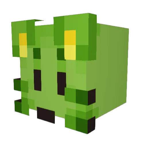 miyu1996 Minecraft avatar head, 3D render